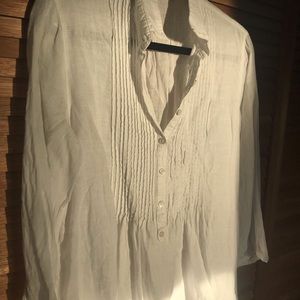 100% linen John Lewis Top